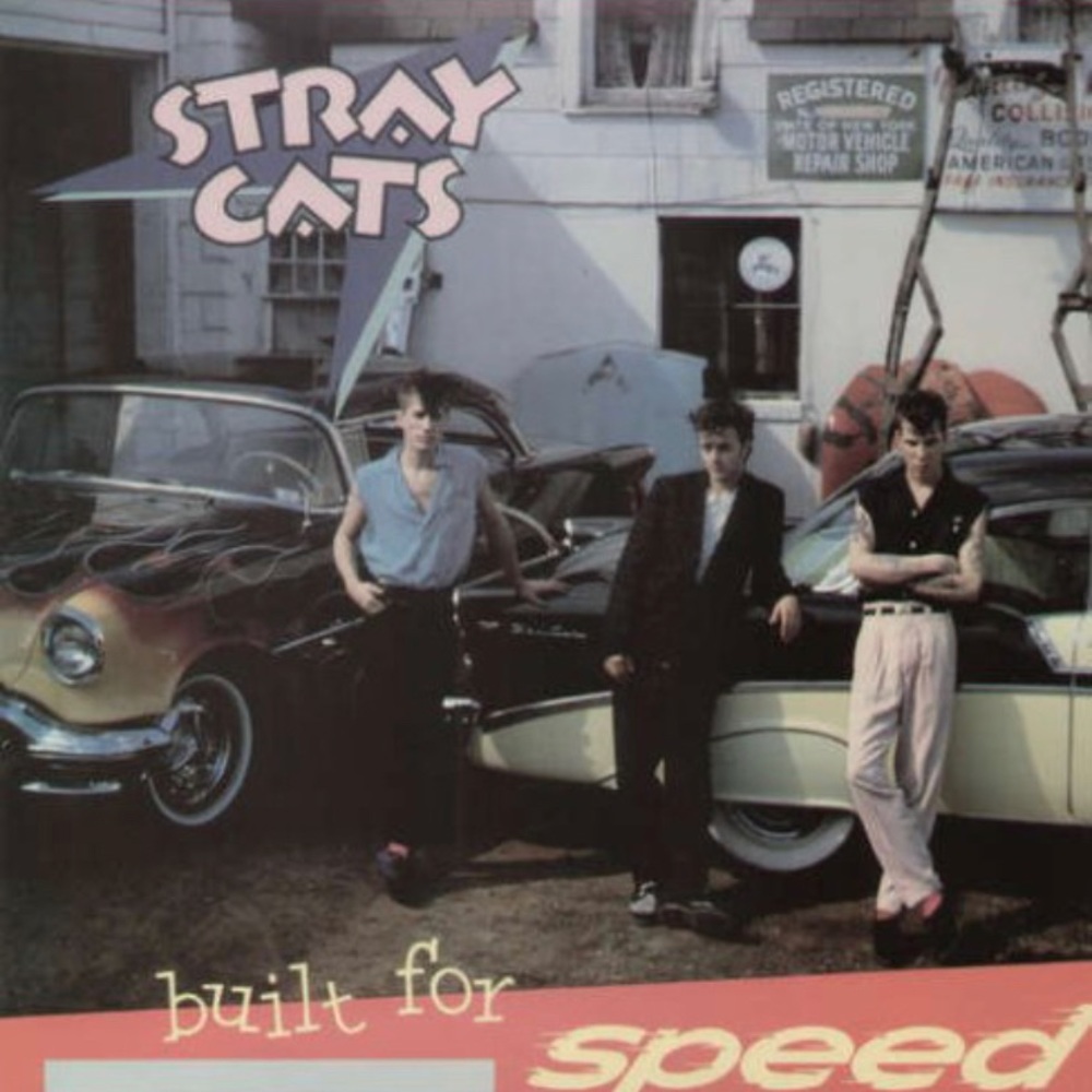 Stray Cats 1982 Built For Speed Vinyl Lp